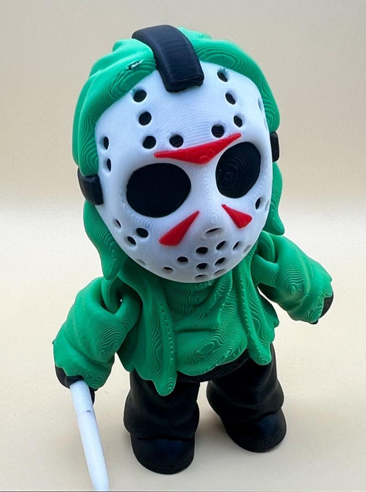 Movie & Pop Culture Inspired Flexi Figures – 3D Printed Collectibles