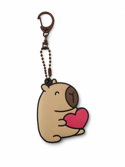 Capybara Can Tab Opener Keyring