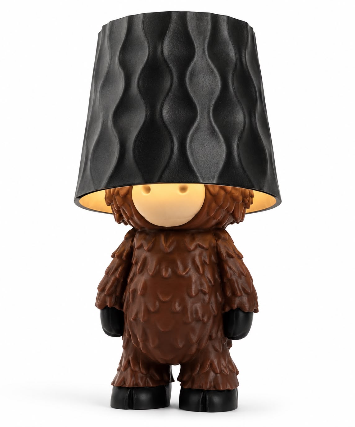 Highland Cow Rechargeable Touch Lamp | 3D Printed LED Bedside Light