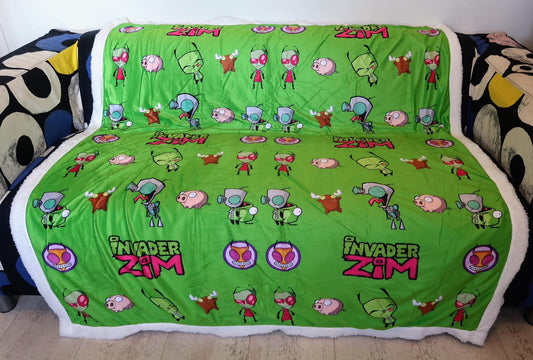 Custom Printed High Density Coral Fleece Blanket