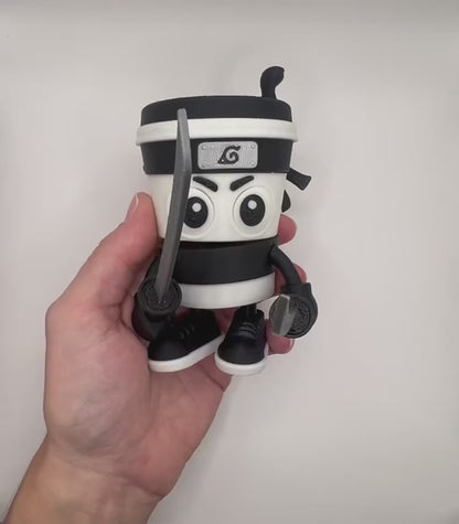 3D Printed Assassino Cappuccino Figure