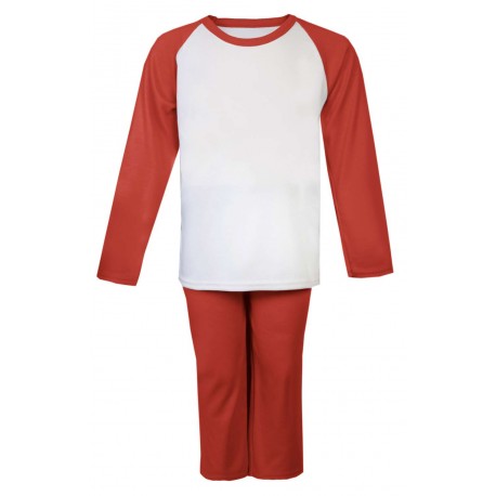 Kids Long Raglan Sleeve Pyjama Set