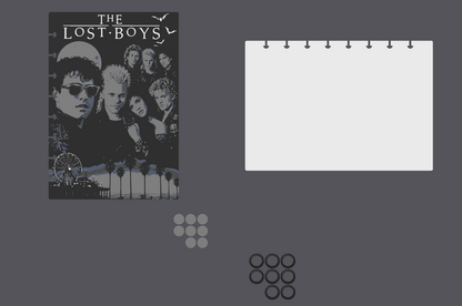 The Lost Boys Inspired A5 Notebook Cover (5 Colour AMS) – STL & 3MF Digital Files